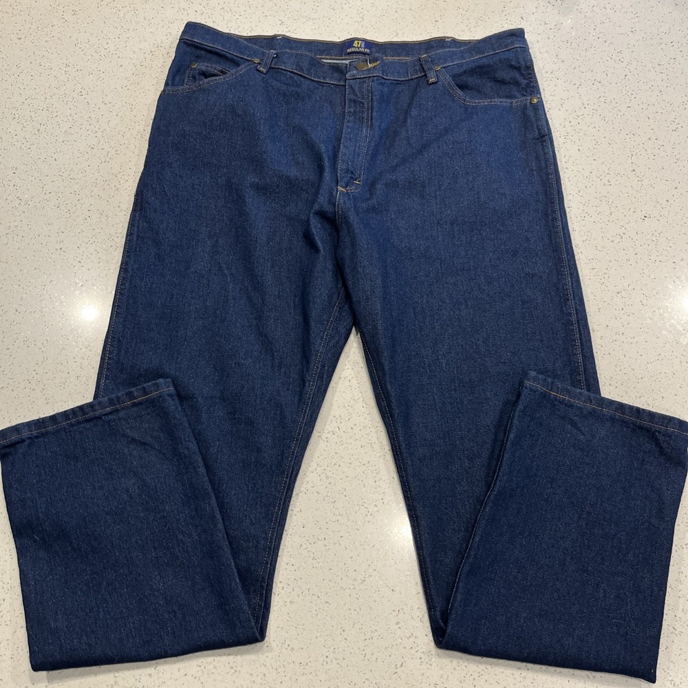 Wrangler Western Cowboy Cut Regular Fit Denim Jean Mens 40 x 34 Big Tall Prewash